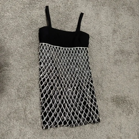 SIMKHAI Sallie Dress Size 4 $1,350.00 Embellished Beaded - Picture 10 of 16